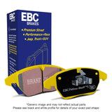 EBC 99-02 Noble M12 2.6 Twin Turbo Yellowstuff Rear Brake Pads