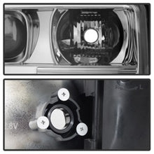 Load image into Gallery viewer, SPYDER 5084620 FITS: GMC Sierra 1500/2500/3500 99-06 V2 Projector Headlights DRL Chrome PRO-YD-CDE00V2-LB-C Headlights