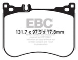 EBC DP42178R FITS: 14+ Mercedes-Benz S550 4.7 Twin Turbo AMG Sport Pkg Yellowstuff Front Brake Pads Brake Pads Performance
