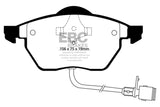 EBC DP3836C FITS: 91-94 Audi 100 Quattro 2.8 (ATE) Redstuff Front Brake Pads Brake Pads Performance