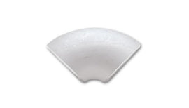 Vibrant 2346 FITS: 3in Nom. Schedule-10 T304 SS Tight Radius 90 deg. Elbow Steel Tubing
