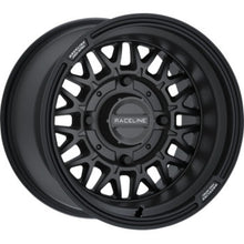 Load image into Gallery viewer, Raceline A13B-51037-00 FITS: A13B Omega 15x10in/4x137 BP / 0mm Offset /110.18mm Bore Satin Black Wheel Wheels Cast