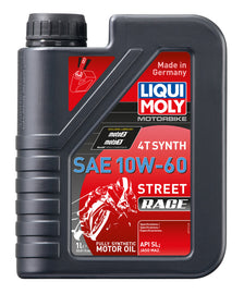LIQUI MOLY 20070 FITS: 1L Motorbike 4T Synth SAE 10W60 Street Race Motor Oils