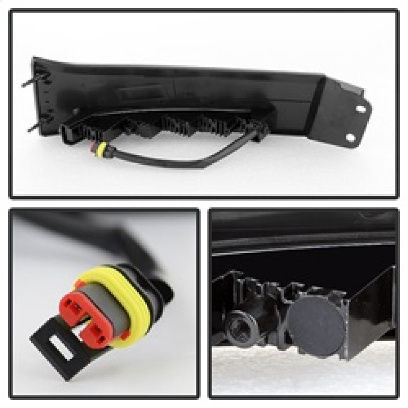 SPYDER 5077714 FITS: Toyota Tundra 07-13 Daytime LED Running Lights (XSP-X Model Look)wo/swtch Blk FL-DRL-TTU07-BK Daytime Running Lights