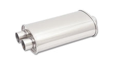Load image into Gallery viewer, Vibrant 1110 FITS: StreetPower Oval Muff 5inx9inx15in long Muff body 2.5in in I.D. x dual 2.25in out CenterDual Muffler