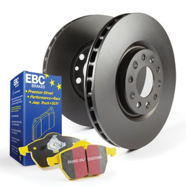 EBC S13KF1642 FITS:Stage 13 Kits Yellowstuff and RK Rotors Brake Pads Performance