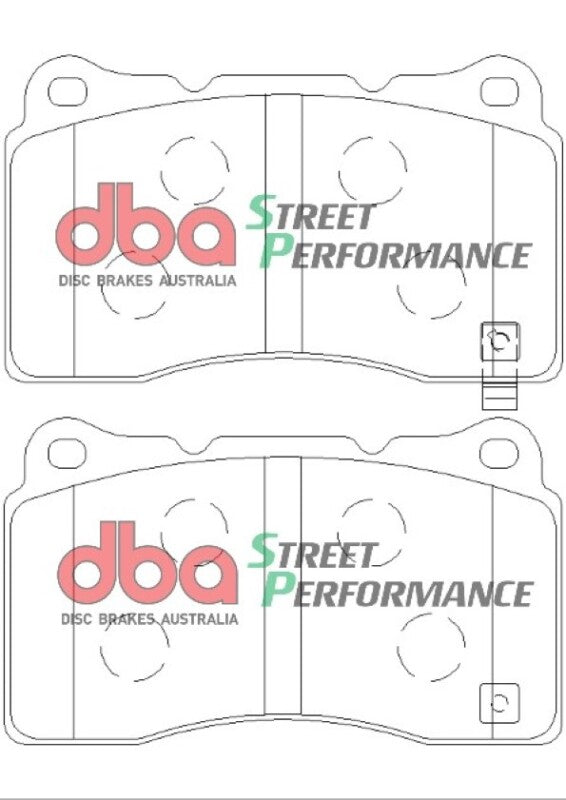 DBA DB1678SP FITS: 04-14 Subaru Impreza WRX STI SP500 Front Brake Pads Brake Pads Performance