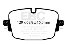 Load image into Gallery viewer, EBC DP42516R FITS: 19-23 Audi RS6 / 19-23 Audi RS7 Rear Yellowstuff Brake Pads Brake Pads Performance
