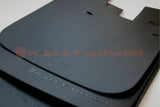 Rally Armor MF2-BAS-BLK FITS: 93-01 Subaru Impreza RS Basic Black Mud Flap w/ Black Logo Mud Flaps