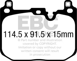 EBC DP42393R Brake Pads - Performance