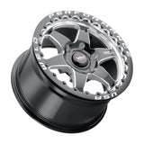 Weld S909B0084P38 FITS: S909 15x10 Ventura 6 Beadlock 6x139.7 ET38 BS7.00 Gloss BLK MIL DIA 106.1 Wheels Cast