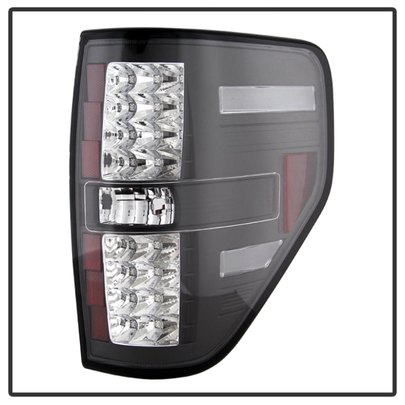 SPYDER 5008374 FITS: Ford F150 09-14 LED Tail Lights Black ALT-YD-FF15009-LED-BK Tail Lights