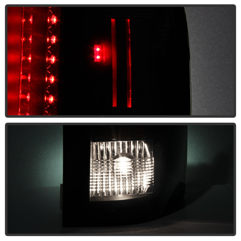 SPYDER 5001771 FITS: Chevy Silverado 07-13 LED Tail Lights Blk ALT-YD-CS07-LED-BK Tail Lights