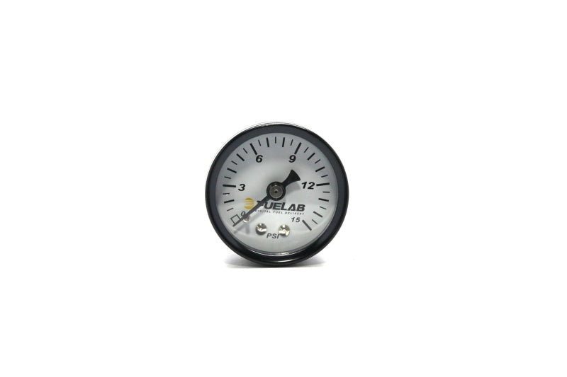 Fuelab 71502 FITS: 1.5in Carb Fuel Pressure Gauge Range 0-15 PSI Gauges