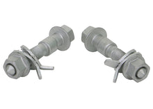 Load image into Gallery viewer, Whiteline KCA416 FITS: 01-05 Honda Civic / 02-06 Acura RSX Type S / 12+ Subaru BRZ Front Camber Adj Bolt Kit-16m Camber Kits