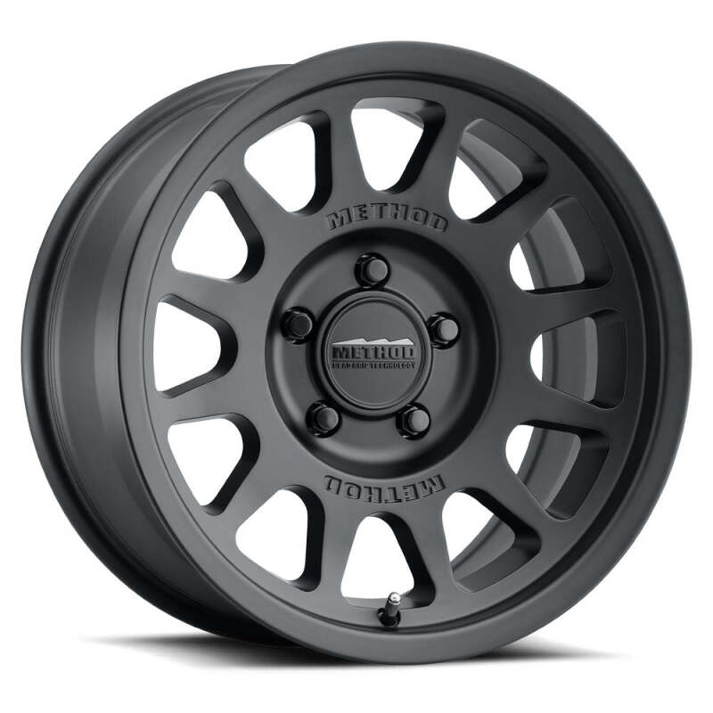 Method Wheels MR70379050512N FITS:Method MR703 17x9 / -12mm Offset / 71.5mm Bore / 5x5 BP / 4.8in BS Matte Black Wheel Wheels Cast