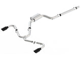 Borla 140751BC FITS: 2018 Volkswagen GTI (MK7.5) 2.0T AT/MT SS S-Type Catback Exhaust w/Black Chrome Tips Catback