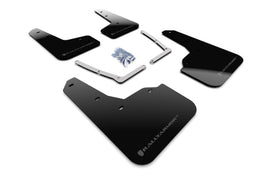 Rally Armor MF50-UR-BLK/DGRY FITS: 16-21 Honda Civic Si Black UR Mud Flap w/Dark Grey Logo Mud Flaps