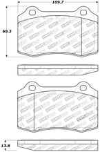 Load image into Gallery viewer, Stoptech 309.05921 FITS:StopTech Performance 00-06 Jaguar S Typre R / XJ R / XJR-S / XJ Sport Rear Brake Pads Brake Pads Performance