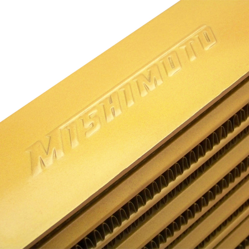 Mishimoto MMINT-UMG FITS: Intercoolers FITS: Eat Sleep Race Special Edition Gold M-Line Intercooler Intercoolers