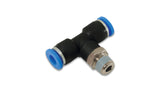 Vibrant 22632 FITS: Male Tee 1-Touch Fitting for 1/4in OD Tube (1/8in NPT) Fittings