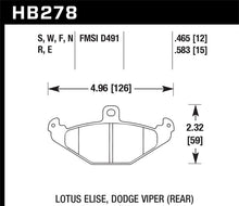 Load image into Gallery viewer, Hawk Performance HB278F.465 FITS: -Hawk HPS Street Brake Pads Brake Pads Performance