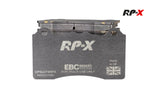 EBC DP82089RPX FITS: Racing 2021+ BMW M3/M4 (G80/G82/G83) / 2023+ BMW M2 (G97) RP-X Rear Brake Pads Brake Pads Racing