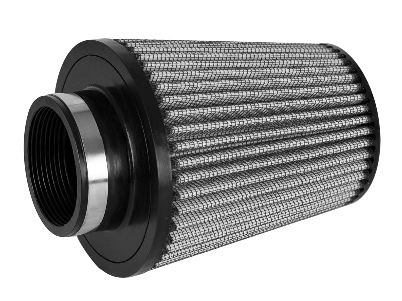 aFe 21-91004 FITS: MagnumFLOW Pro DRY S Universal Air Filter 3in F / 6in B / 4.5in T (Inv) / 7in H Air Filters Universal Fit