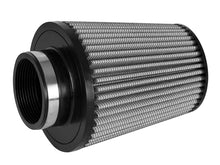 Load image into Gallery viewer, aFe 21-91004 FITS: MagnumFLOW Pro DRY S Universal Air Filter 3in F / 6in B / 4.5in T (Inv) / 7in H Air Filters Universal Fit