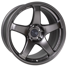 Enkei 527-895-6538DS FITS: PF05 18x9.5 5x114.3 38mm Offset 75mm Bore Dark Silver Wheel Wheels Cast