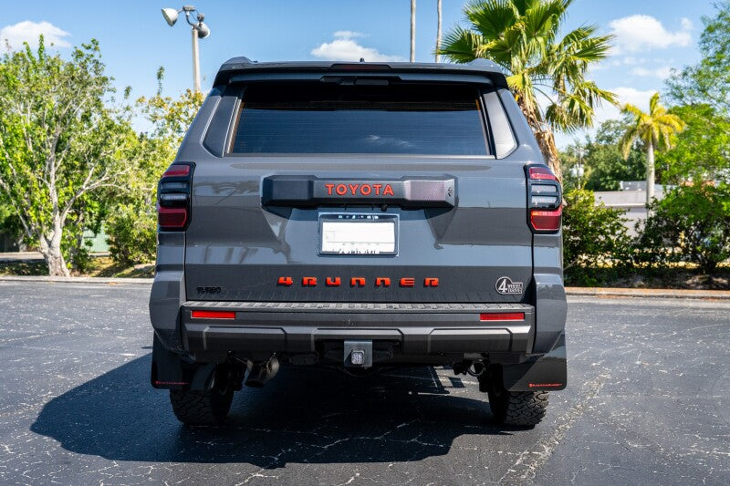 Rally Armor MF148-UR-BLK-RD FITS: 2025+ Toyota 4Runner Black UR Mud Flap w/ Red Logo Mud Flaps