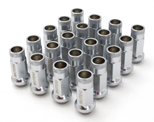 Load image into Gallery viewer, Wheel Mate 32906SS FITS: 12x1.50 48mm Muteki SR48 Satin Silver Open End Lug Nuts Lug Nuts