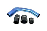 Torque Solution TS-SU-812BU FITS: 2022+ Subaru WRX / 19-23 Subaru Ascent Titanium Top Mount Charge Pipe Burnt Blue Air Intake Components