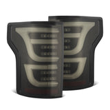 AlphaRex 652040 FITS: 15-20 Ford F150 Luxx-Series LED Tail Lights Alpha-Black Tail Lights