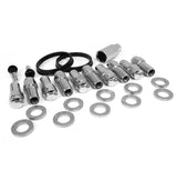 Race Star 601-1432-10 FITS: 14mmx1.5 1.38in. Shank W/ 7/8in. Head Dodge ChargerClosed End Lug Kit 10 PK Lug Nuts