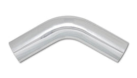 Vibrant 2822 FITS: 4in O.D. Universal Aluminum Tubing (60 degree Bend) Polished Aluminum Tubing