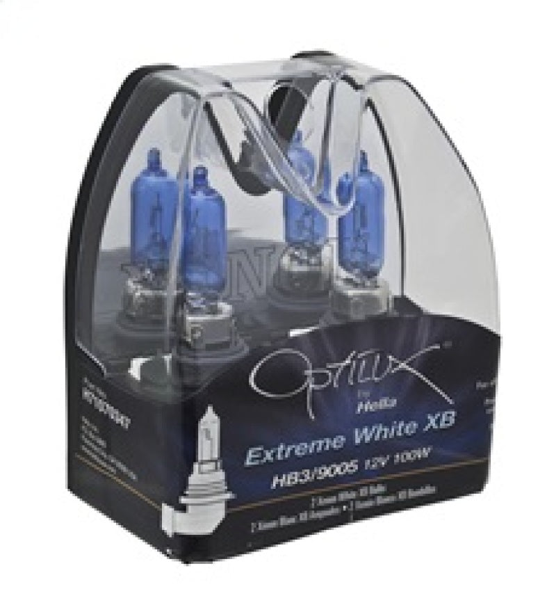 Hella LAH71070347 FITS: HB3 9005 12V 100W Xenon White XB Bulb (Pair) Driving Lights