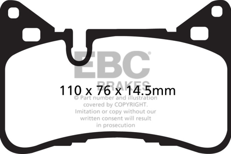 EBC DP32117C Brake Pads - Performance