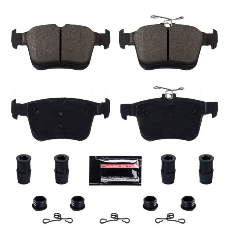 PowerStop Z23-1761 FITS:Power Stop 15-19 Audi A3 Rear Z23 Evolution Sport Brake Pads w/Hardware Brake Pads Performance