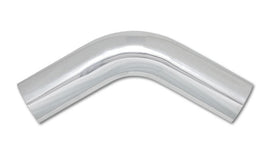 Vibrant 2819 FITS: 3in O.D. Universal Aluminum Tubing (60 degree Bend) Polished Aluminum Tubing