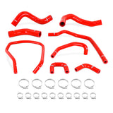 Mishimoto MMHOSE-TTN-04RD FITS: Hoses FITS: 04-10 Infiniti QX56 / 04-14 Titan Silicone Coolant Hose Kit Red Hoses
