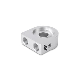 Mishimoto MMOP-SP FITS: Oil Filter Blocks FITS: Silver M20 Oil Sandwich Plate Oil Filter Blocks