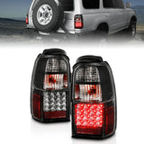 ANZO 311099 FITS: 2001-2002 Toyota 4 Runner LED Taillights Black Tail Lights