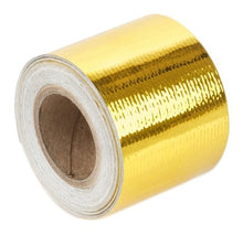 Load image into Gallery viewer, Torque Solution TS-GT-2X30 FITS: TS-GT-2x30 Gold Reflective Heat Tape Universal 2inx30ft Thermal Tape
