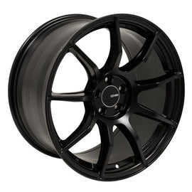 Enkei 492-885-6535BK FITS: TS9 18x8.5 5x114.3 35mm Offset 72.6mm Bore Black Wheels Cast
