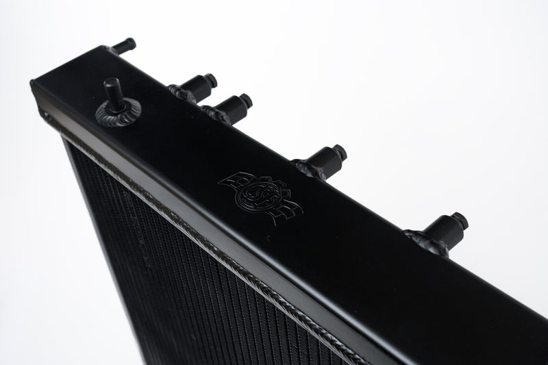 CSF 3076B FITS: 02-07 Subaru WRX/STI Radiator Black Finish Radiators