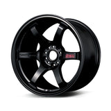 Gram Lights WGIV37EH FITS: 57DR 18x8.5 +37 5-114.3 Semi Gloss Black Wheel Wheels Cast