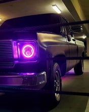 Load image into Gallery viewer, ORACLE Lighting 5769-335 FITS:Oracle 7in High Powered LED Headlights Black Bezel ColorSHIFT BC1 Headlights