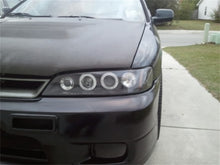 Load image into Gallery viewer, SPYDER 5010728 FITS: Honda Accord 98-02 1PC Projector Headlights LED Halo Amber Reflector Blk PRO-YD-HA98-AM-BK Headlights