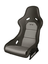 Load image into Gallery viewer, Recaro 087.00.0B25-01 FITS: Classic Pole Position ABE Seat Black Leather/Pepita Fabric Race Seats